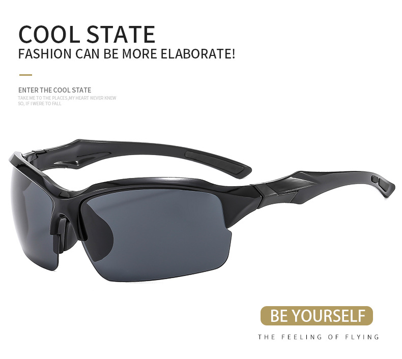 Trendy Sports Sunglasses - UV Protection for Driving and Running / $0.93 per pair (Wholesale Price) Custom Eyewear