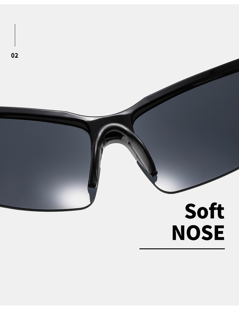 Trendy Sports Sunglasses - UV Protection for Driving and Running / $0.93 per pair (Wholesale Price) Details and Specifications