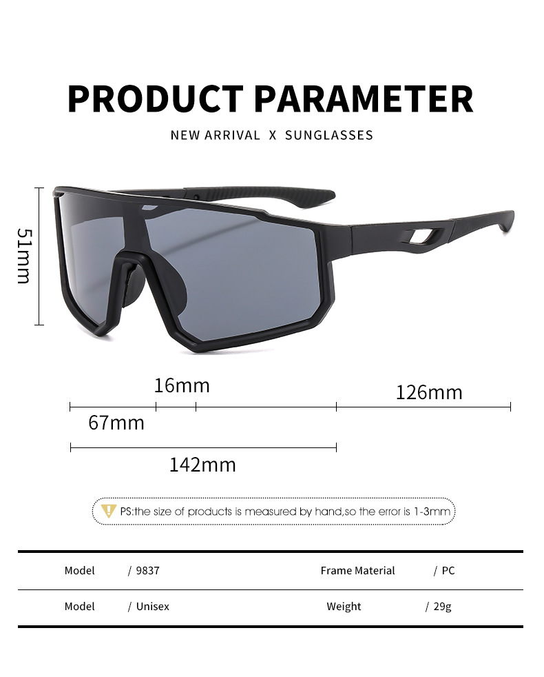 Neon UV400 Cycling & Running Sunglasses / $1.11 per pair (Wholesale Price) Details and Specifications