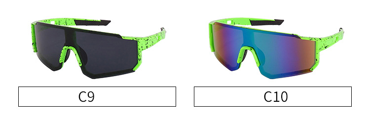 Wholesale Neon Cycling Sunglasses UV400 / $1.03 per pair (Wholesale Price) Details and Specifications