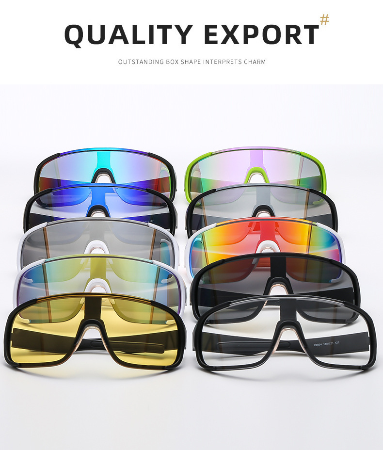 UV400 Glow Cycling Sunglasses / $0.82 per pair (Wholesale Price) Custom Eyewear