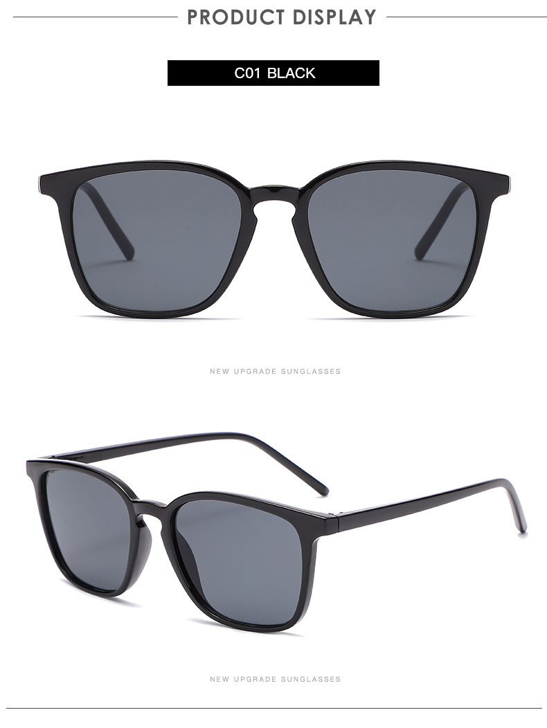 New Simple Retro Sunglasses / $0.91 per pair (Wholesale Price) Details and Specifications