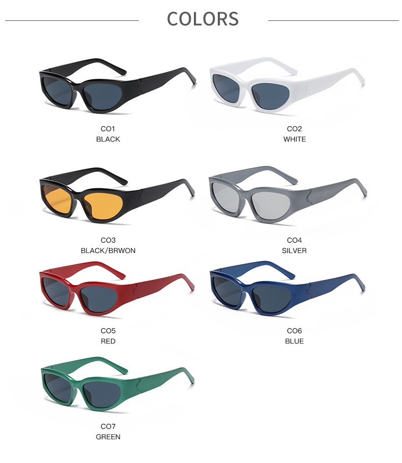 Women's Y2K Style Ultra-Cool Sunglasses / $0.52 per pair (Wholesale Price) Details and Specifications