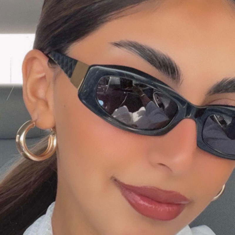 Small Frame Rock Glasses - Diamond Pattern Sunglasses / $0.76 per pair (Wholesale Price) Custom Eyewear