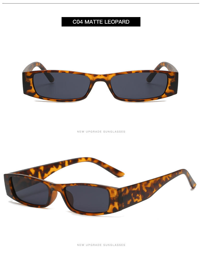 New Retro Small Frame Square Sunglasses / $0.82 per pair (Wholesale Price) Details and Specifications