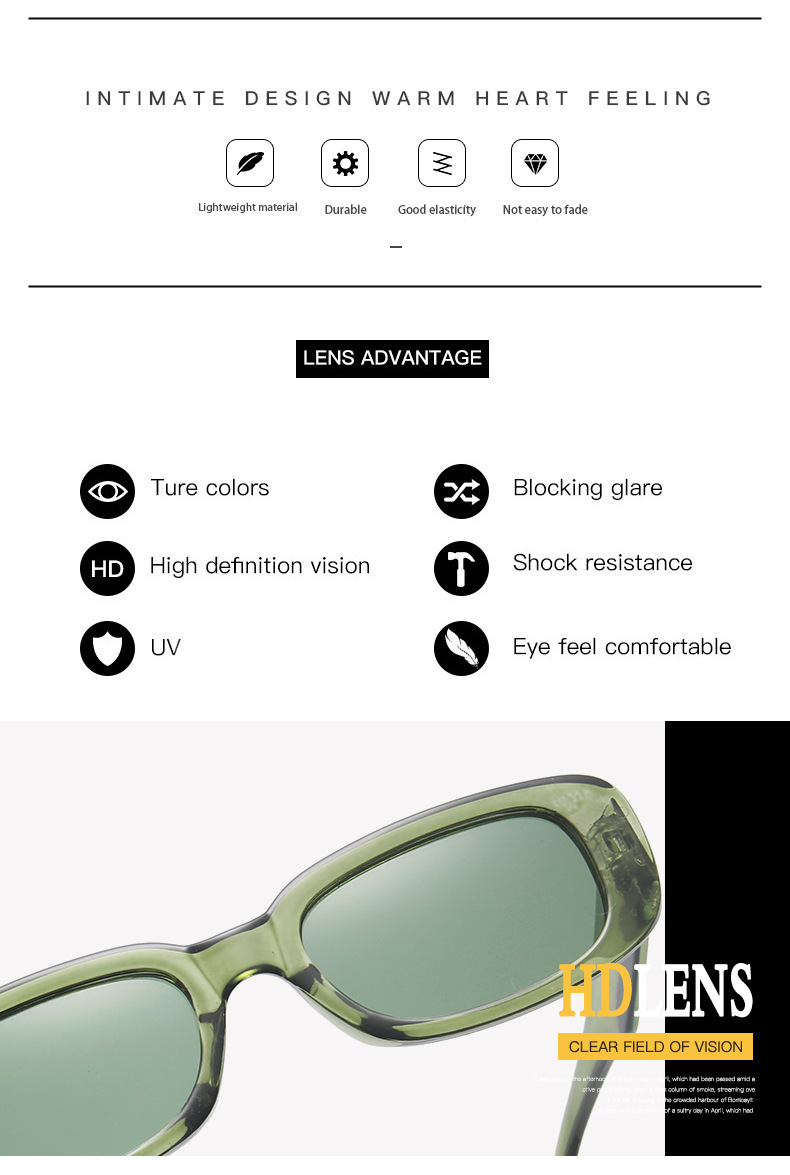 Small Frame Sunglasses - Trendy Jelly Colors for Street Style / $0.52 per pair (Wholesale Price) Custom Eyewear