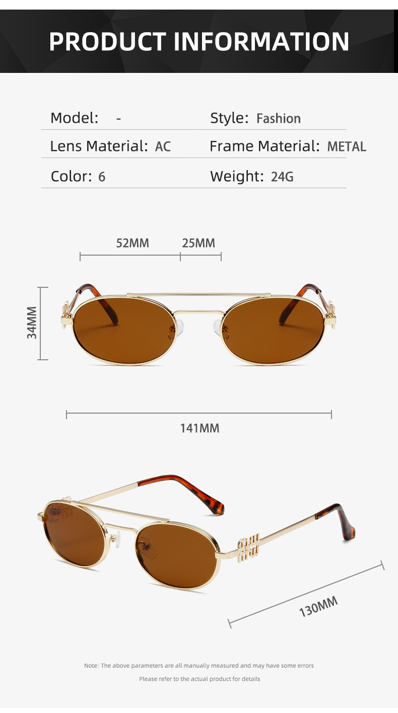 Double-Bridge Sunglasses - Retro Mocha Brown UV Protection / $1.76 per pair (Wholesale Price) Details and Specifications