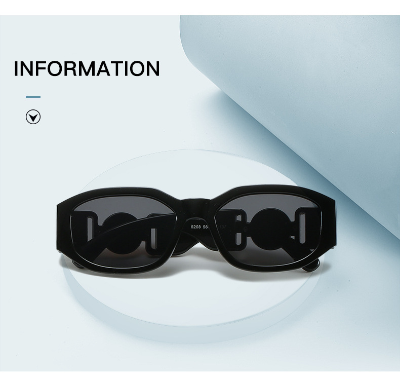 Small Frame Sunglasses - Retro Polygonal Trendy Glasses / $0.73 per pair (Wholesale Price) Custom Eyewear