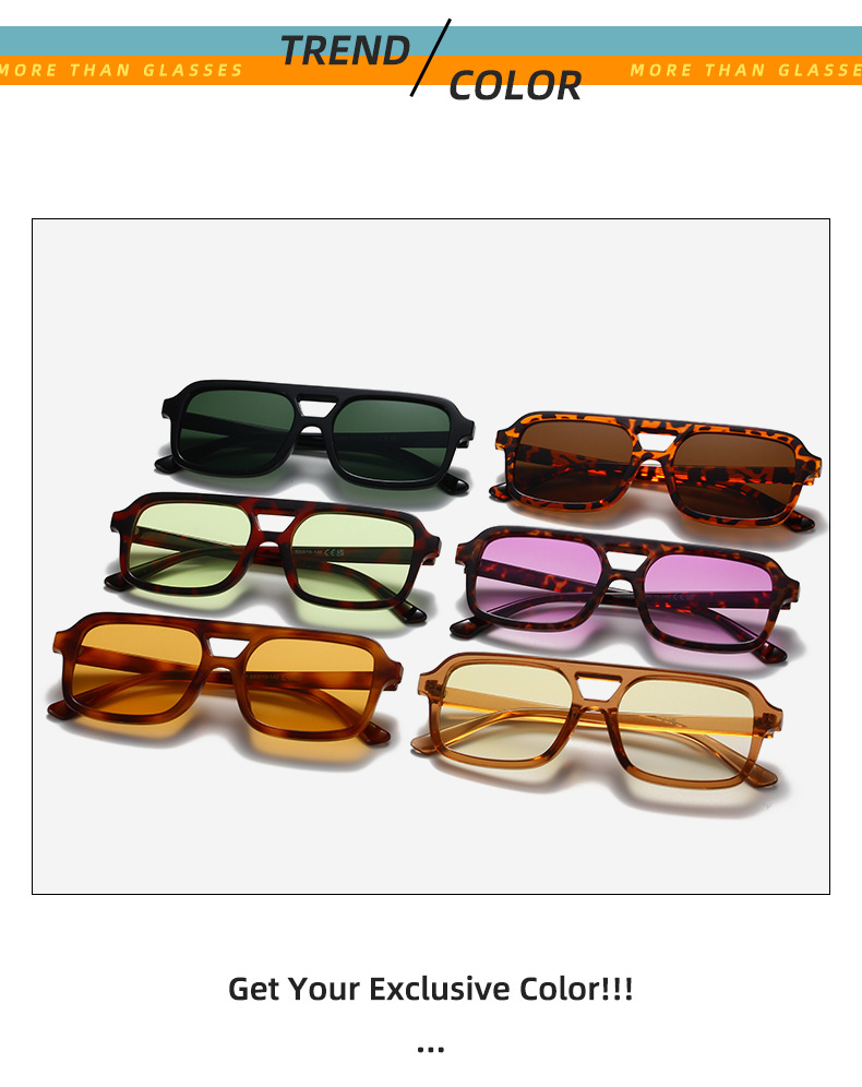 Retro Outdoor Sunglasses - Trendy Commuting Glasses / $1.03 per pair (Wholesale Price) Details and Specifications