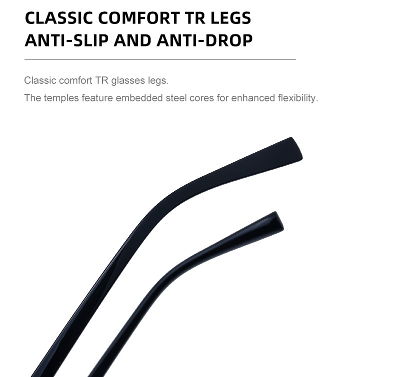 2026 New Red Dual-Use Glasses - Fashion Oval Frames for Blue Light Blocking Details and Specifications