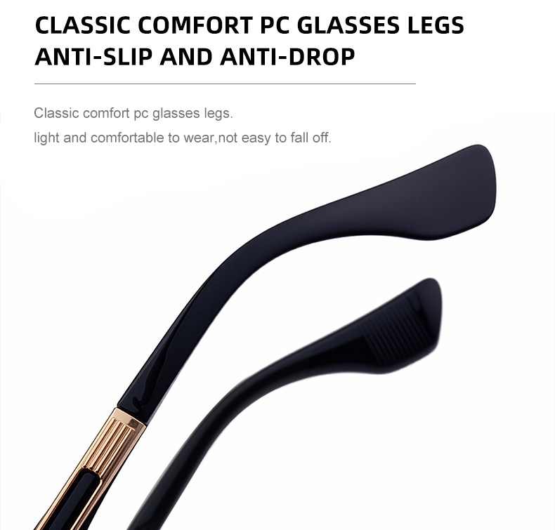 2026 New Men's Chic Square Photochromic Sunglasses. Personalized Outdoor Gear with UV400 Protection Details and Specifications