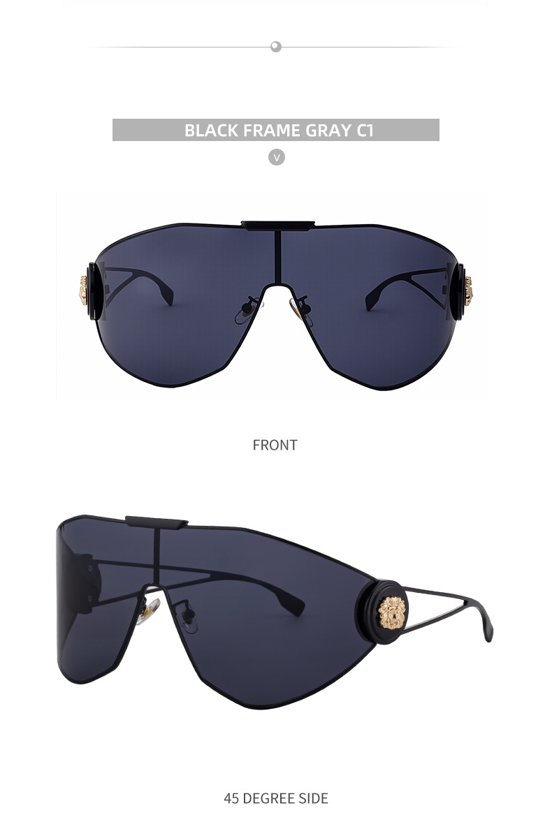 2026 New Chic Women's One-Piece Sports Sunglasses. Full-Frame Design with UV400 Protection for Cycling and Outdoor Adventures. Details and Specifications