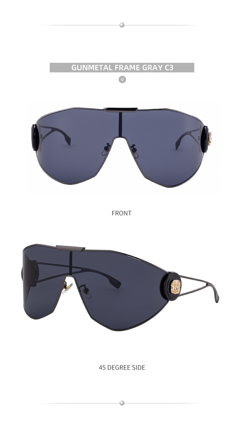 2026 New Chic Women's One-Piece Sports Sunglasses. Full-Frame Design with UV400 Protection for Cycling and Outdoor Adventures. Details and Specifications