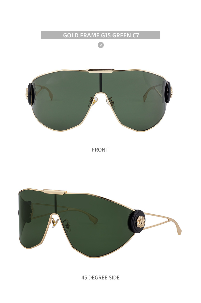 2026 New Chic Women's One-Piece Sports Sunglasses. Full-Frame Design with UV400 Protection for Cycling and Outdoor Adventures. Details and Specifications