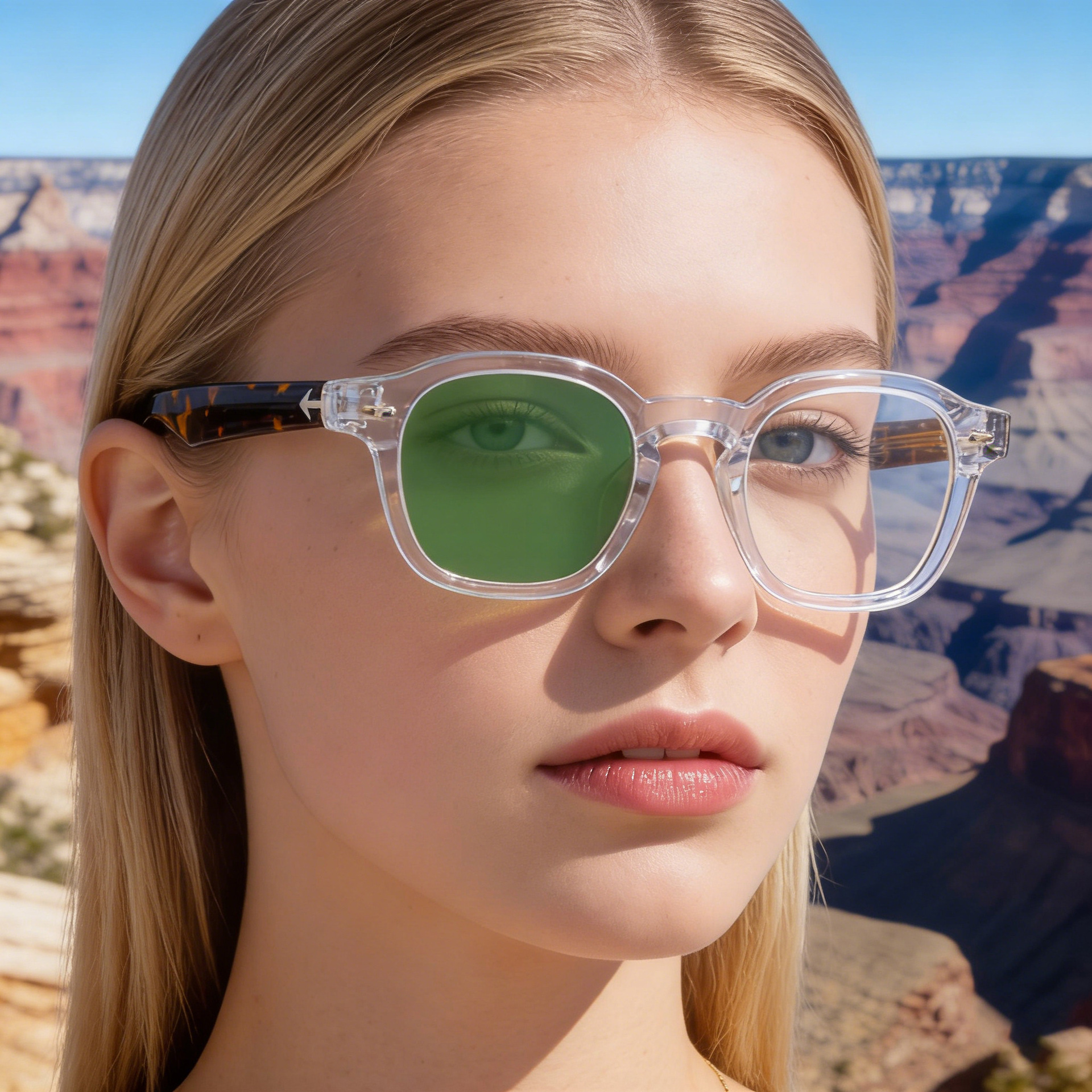 Chic Women's Mini Square Photochromic Sunglasses. Personalized Street Style Shades with UV400 Protection for Outdoor Looks Details and Specifications