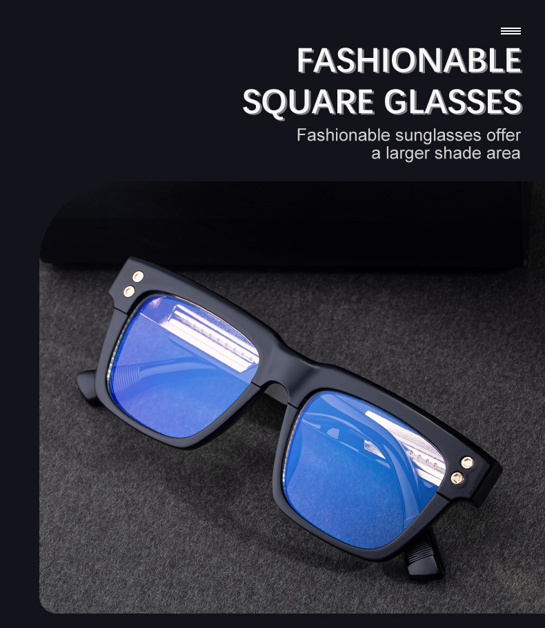 Men's Retro Square Photochromic Sunglasses - EU/US Fashion Style, Unique Design & UV400 Protection for Outdoor Activities Details and Specifications
