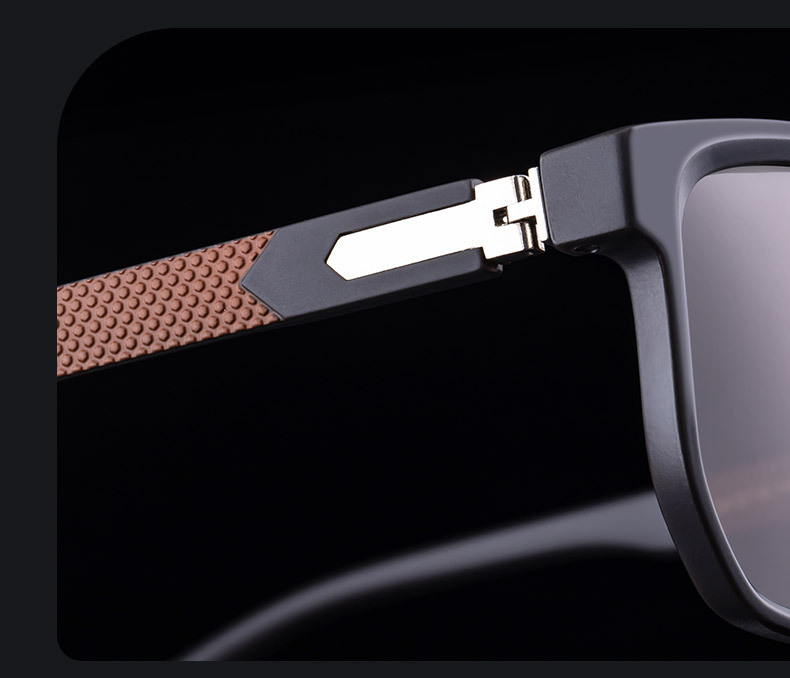 Men's Retro Square Polarized Sunglasses - Trendy Fashion Frame, Anti-Glare for Driving & Outdoor UV400 Protection Details and Specifications