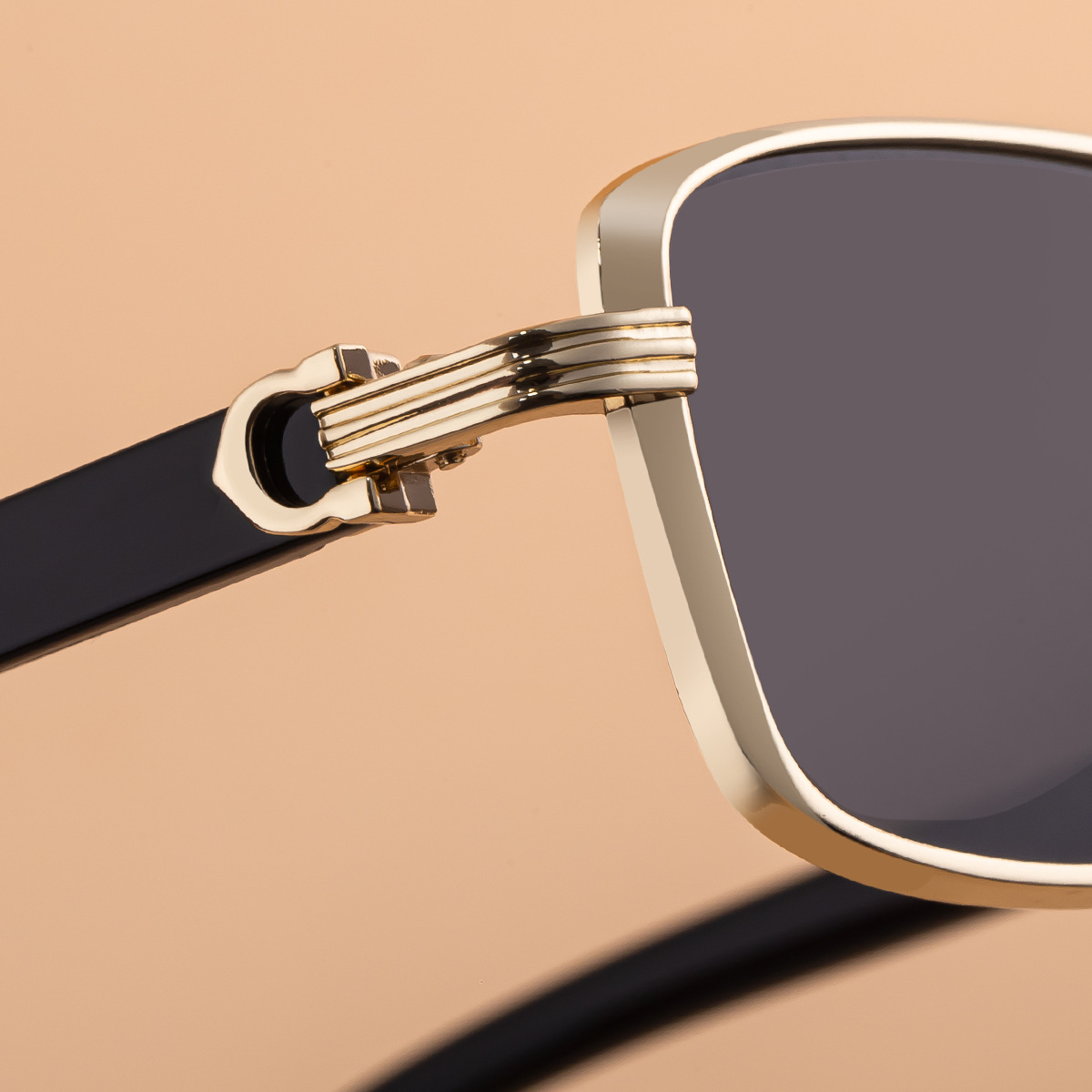 Men's Trendy Square Sunglasses - Stylish Zinc Alloy Frame, Durable & Lightweight with UV400 Protection for Outdoor Activities Details and Specifications