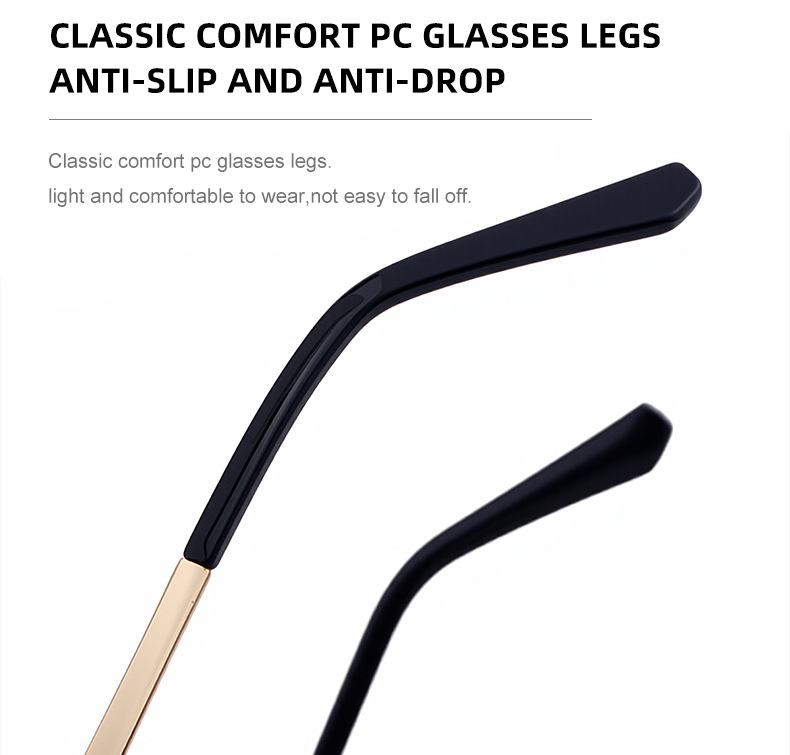 Men's Trendy Square Sunglasses - Unique Metal Frame Design – Stylish Outdoor Sun Protection & UV400 Shades Details and Specifications