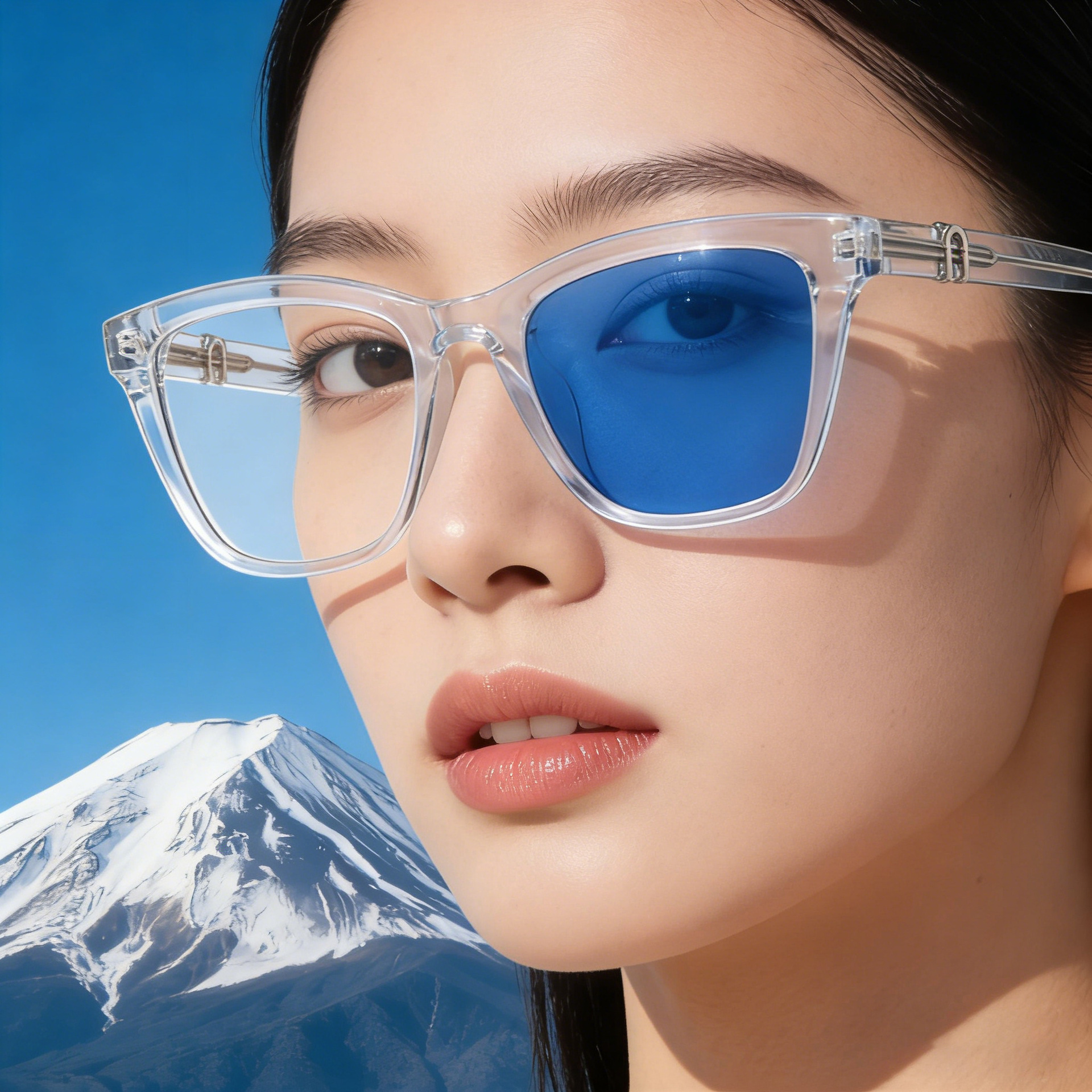 New Women's Cat-Eye Photochromic Sunglasses – Unique Trendy Premium Style for Outdoor UV Protection Details and Specifications
