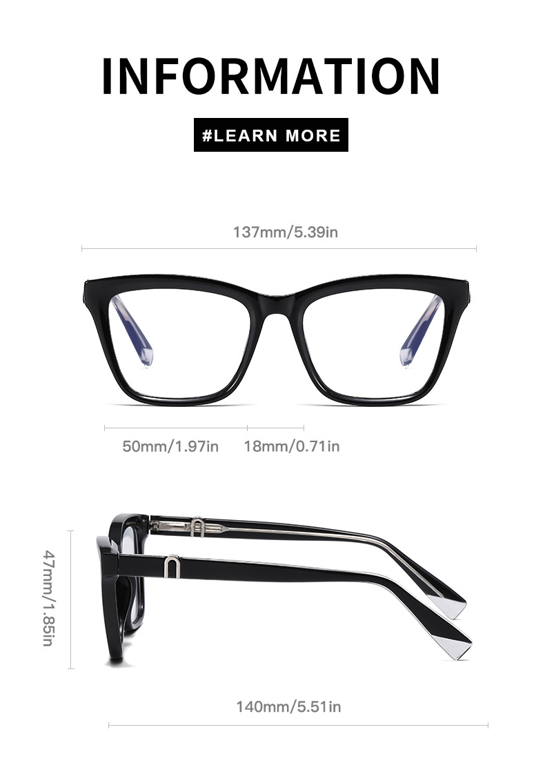 New Women's Cat-Eye Photochromic Sunglasses – Unique Trendy Premium Style for Outdoor UV Protection Details and Specifications