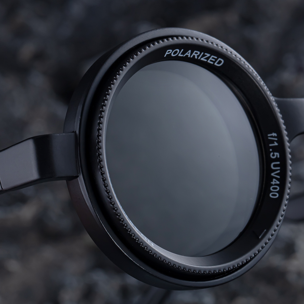 New Men's Round Frame Night Driving Glasses – Adjustable ND Variable Focus Polarized Sunglasses Custom Eyewear