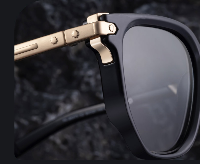 Men's Trendy Polygon Sunglasses - New Unique Design with Durable Zinc Alloy Temples – High-End Fashion Sun Protection Eyewear Details and Specifications