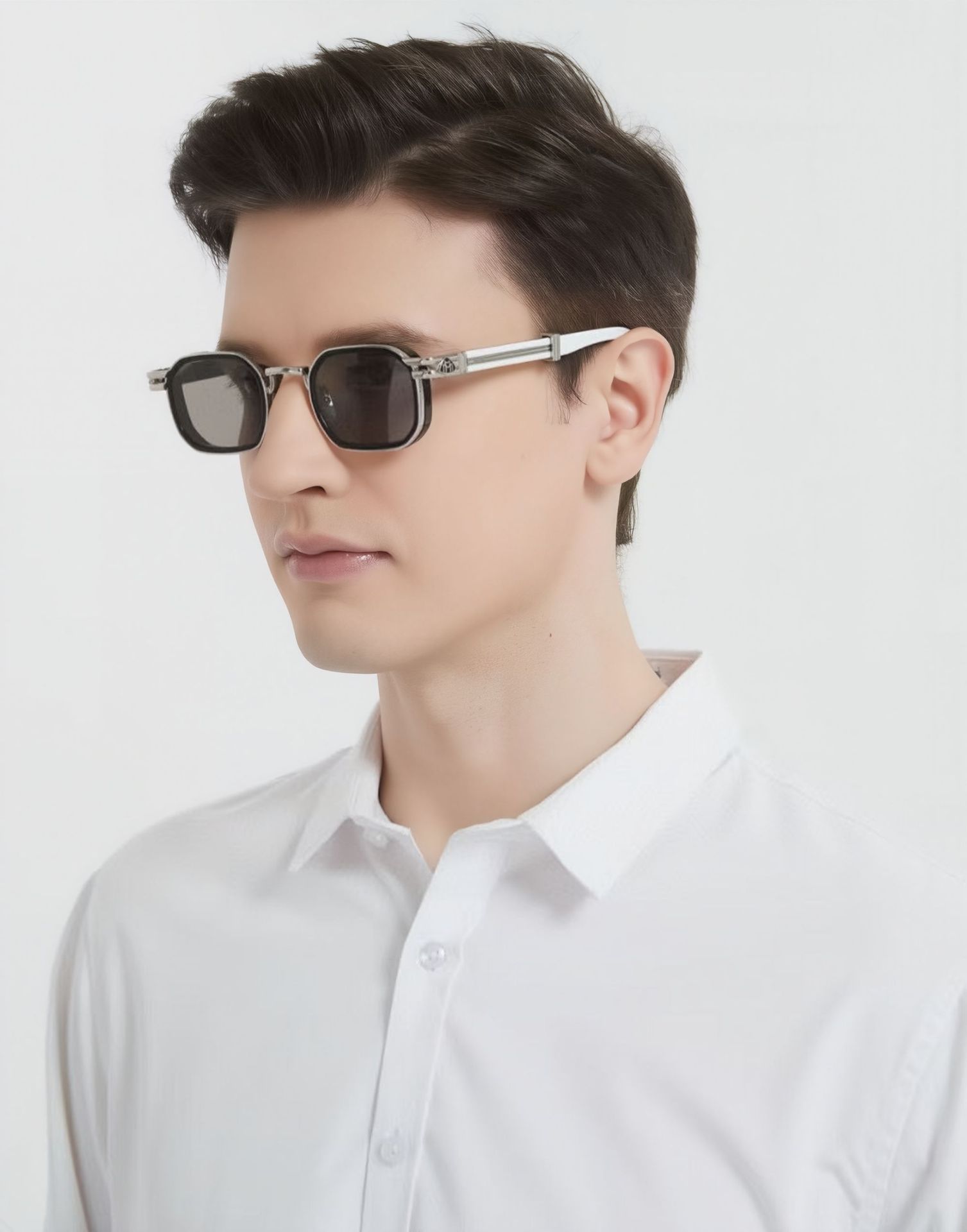 New Fashion Men's Square Sunglasses - Retro Punk Style Premium UV Protection Shades Details and Specifications
