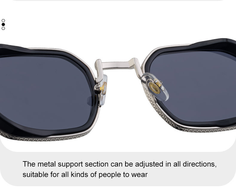 New Fashion Men's Square Sunglasses - Retro Punk Style Premium UV Protection Shades Details and Specifications
