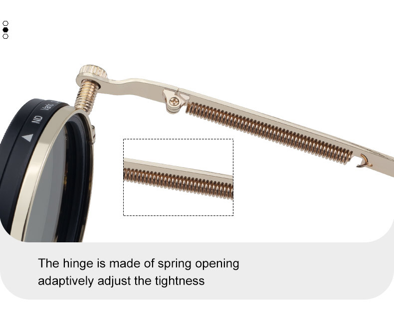 Women's ND9 Adjustable Polarized Sunglasses – Variable Tint Retro Fishing & Driving Glasses with UV400 Anti-Glare Protection Details and Specifications