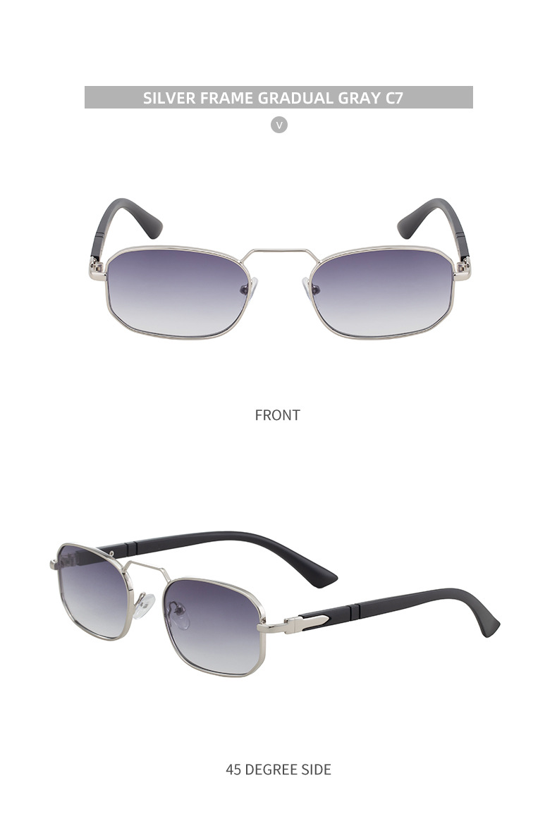 New Unisex Retro Square Sunglasses with Metal Frame – Trendy Fashion UV400 Sun Glasses for Men & Women Details and Specifications