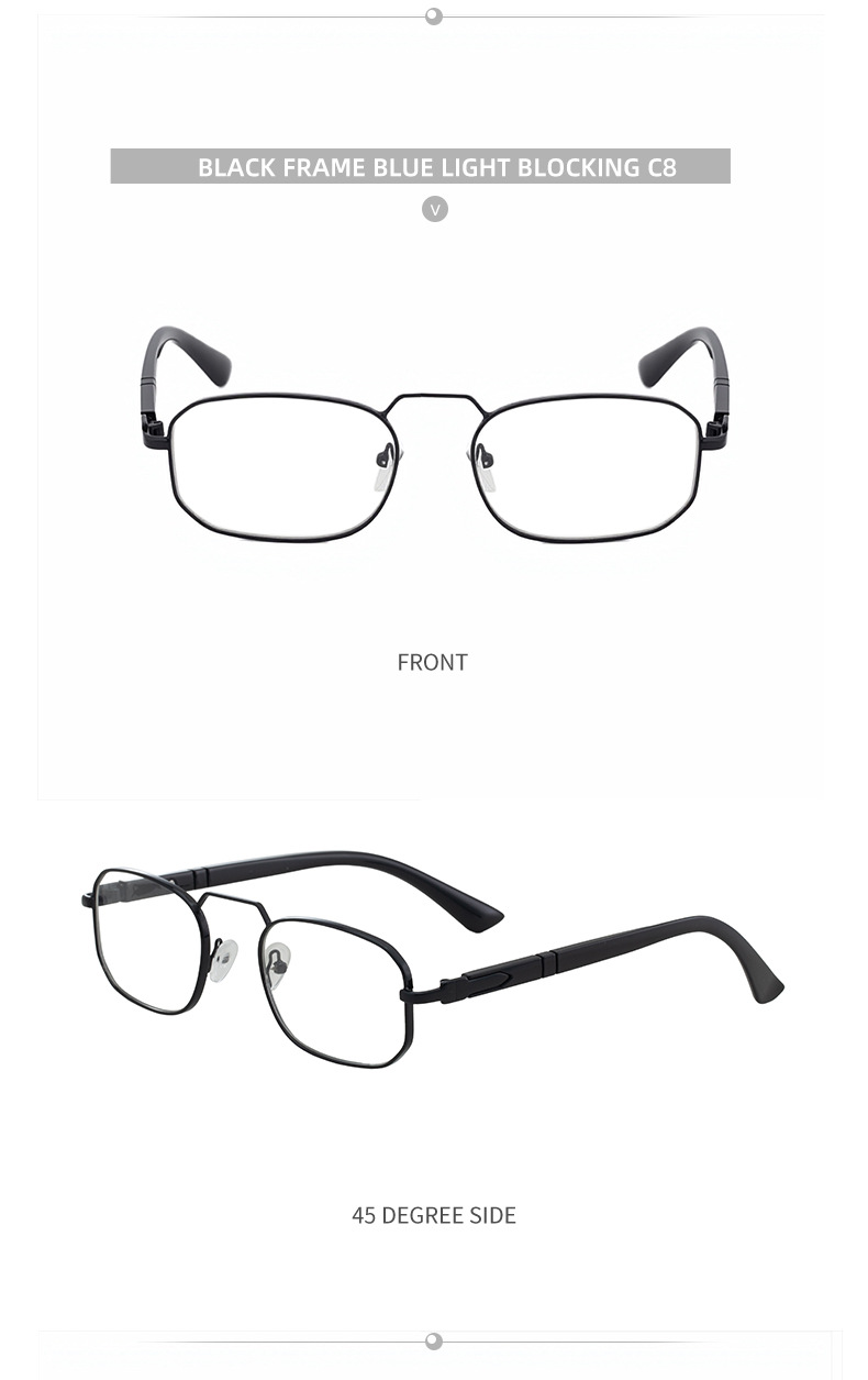 New Unisex Retro Square Sunglasses with Metal Frame – Trendy Fashion UV400 Sun Glasses for Men & Women Details and Specifications