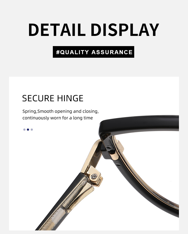 2026 New Cat-Eye Photochromic Optical Frames for Women – Personalized Versatile High-End Fashion Sun Glasses with UV Protection Details and Specifications