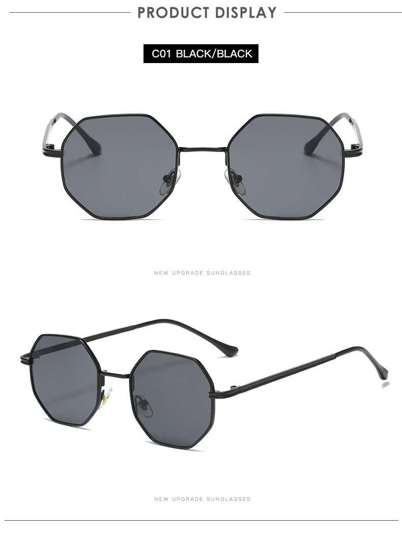 Multi-Edge Octagonal Glasses / $1.86 per pair (Wholesale Price) Details and Specifications