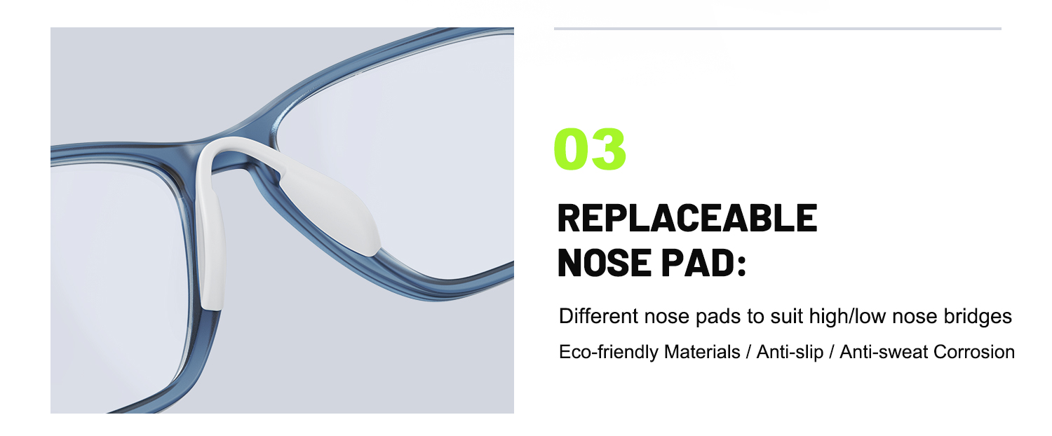 Custom High Quality Flexile TR90 Eye Spectacle Frame Wholesale New Arrivals Sports Optical Eyewear Glasses for Men Women Details and Specifications