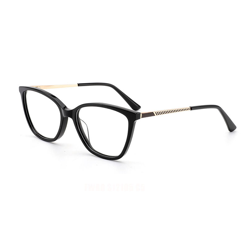 Cat Eye Luxury Computer Eyeglasses with TR Frames Fashionable Solid Pattern Women's Glasses for All Face Sizes Custom Eyewear