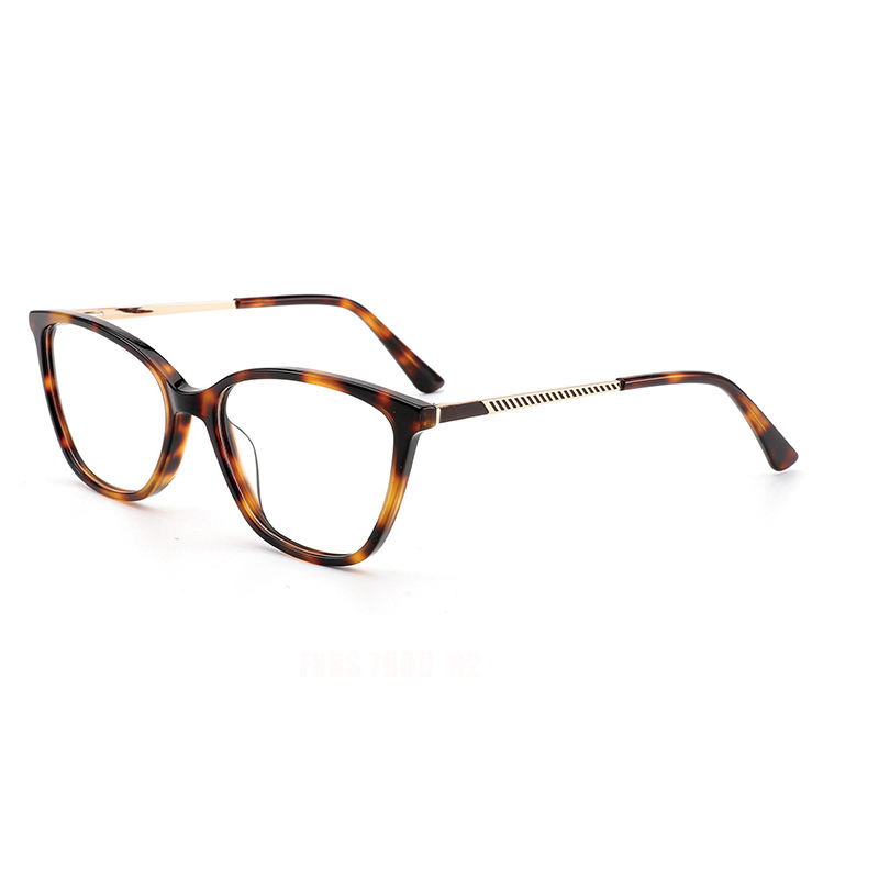 Cat Eye Luxury Computer Eyeglasses with TR Frames Fashionable Solid Pattern Women's Glasses for All Face Sizes Custom Eyewear